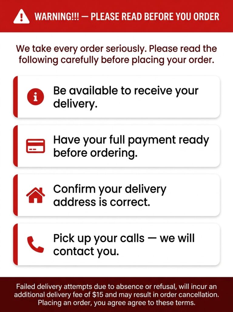 e commerce order warning notice 202606041447