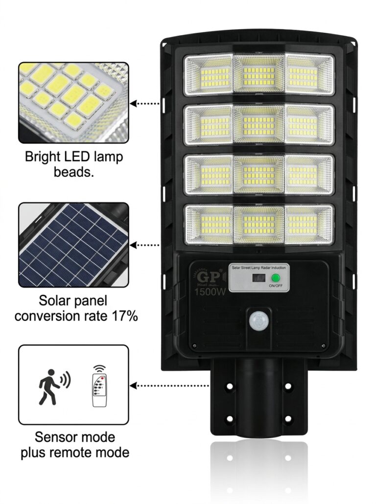 solar led street light infographic 202606081434