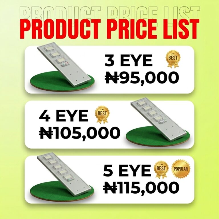 solar light price list poster 202606111643